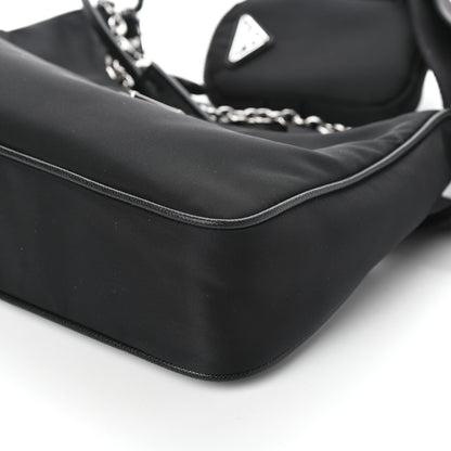 Prada Nylon Re-Edition 2005 Shoulder Bag Black 8 of 8