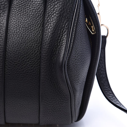 Alexander Wang Pebbled Lambskin Rockie Black Pale Gold Hardware 9 of 14