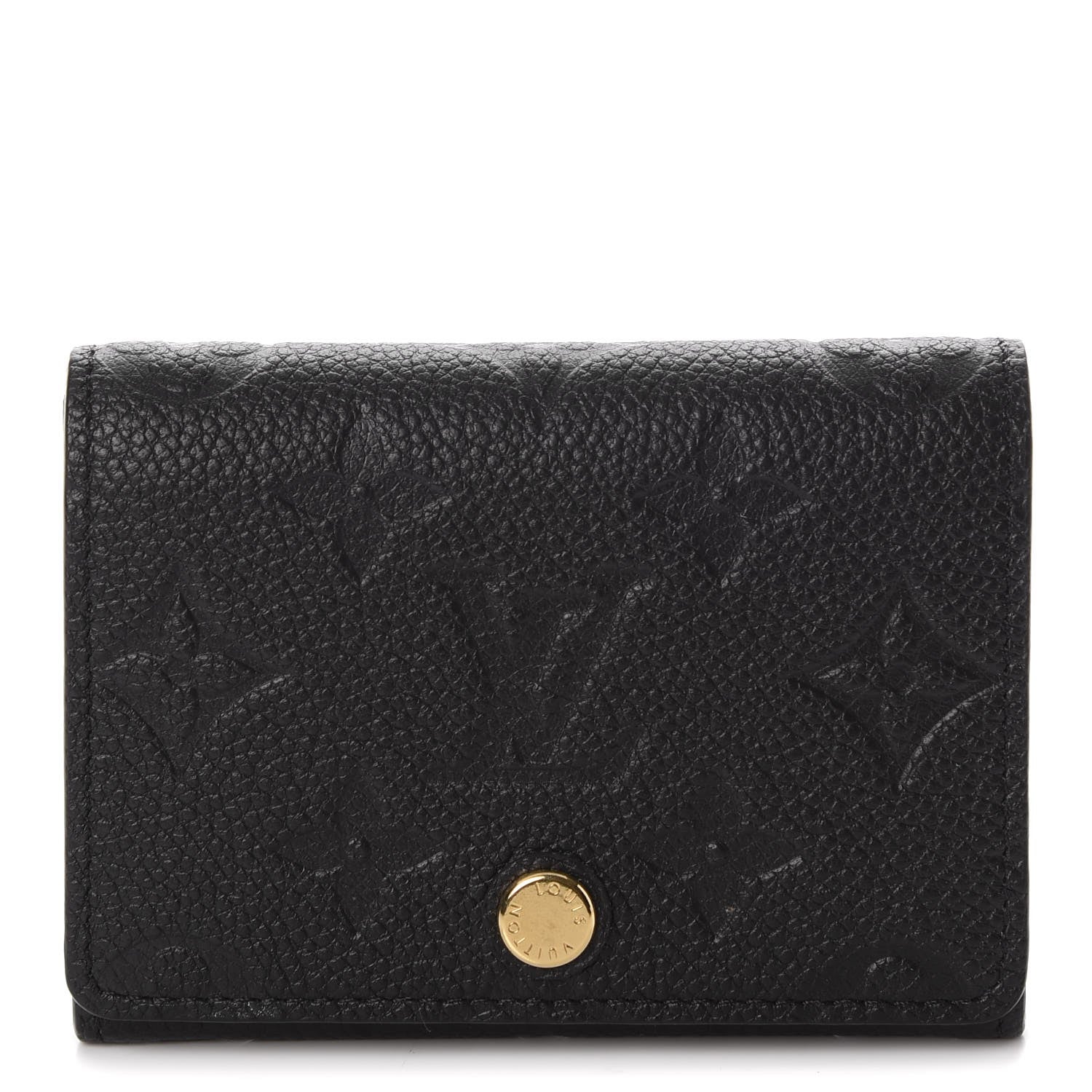Louis Vuitton Empreinte Business Card Holder Black 1 of 8