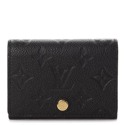Louis Vuitton Empreinte Business Card Holder Black 1 of 8