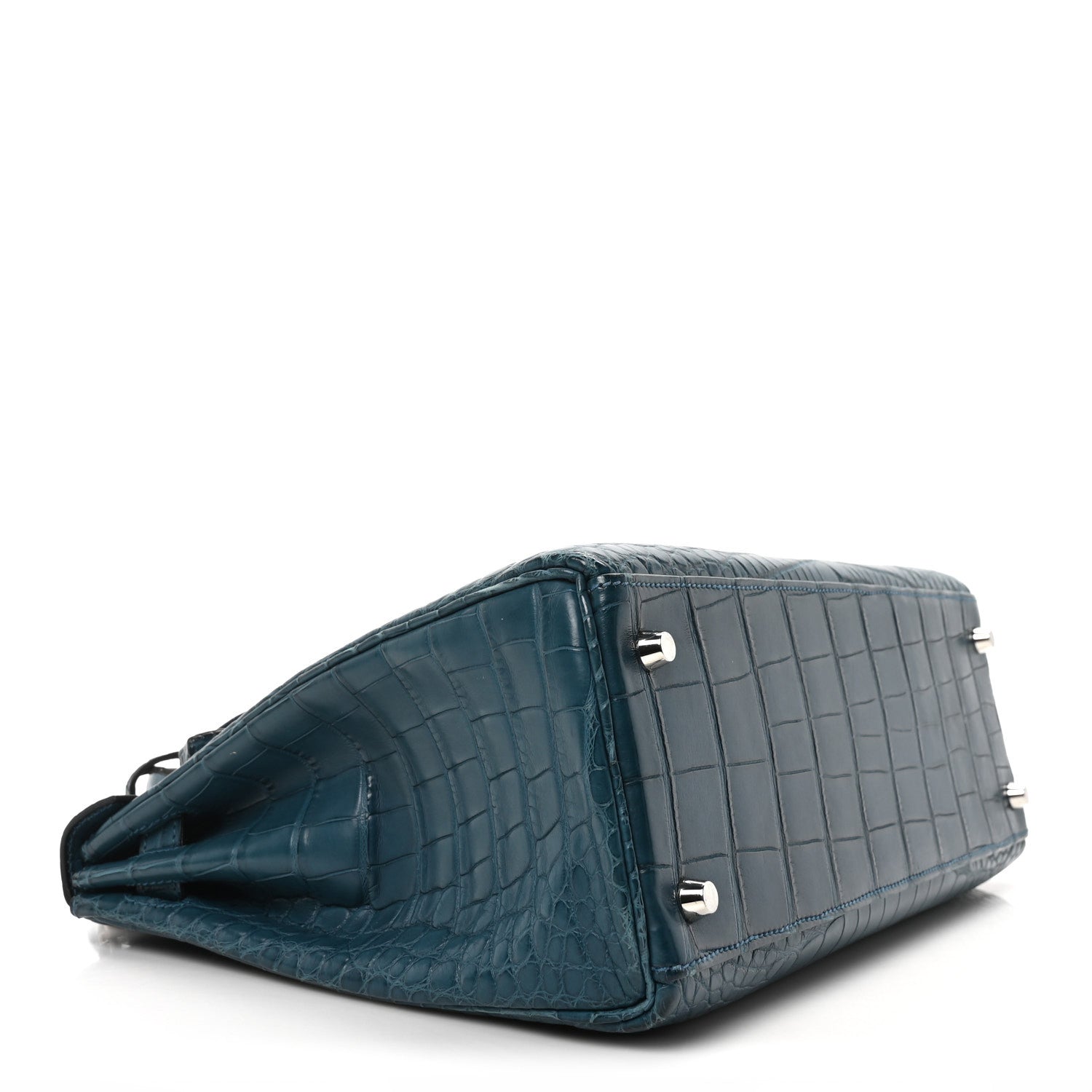 Hermes Matte Alligator Kelly Retourne 32 Colvert 4 of 9