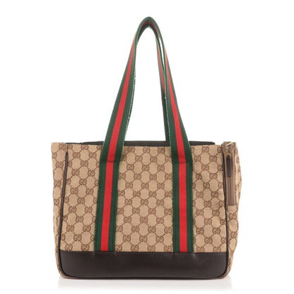 Gucci Monogram Web Dog Carrier 1 of 7