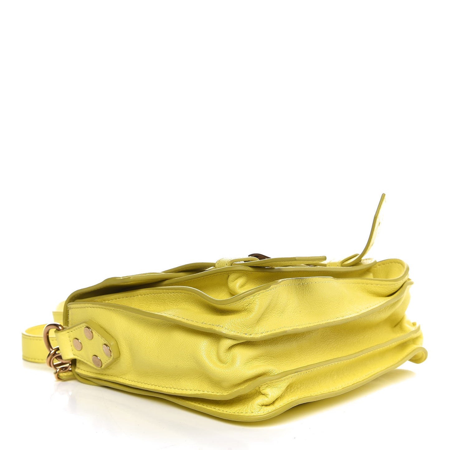 Lambskin PS1 Mini Pouch Messenger Bag Sunshine