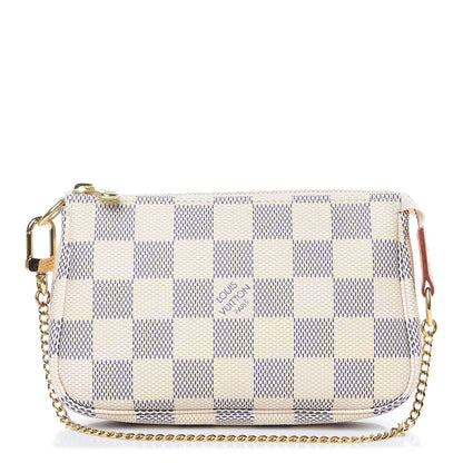 Louis Vuitton Damier Azur Mini Pochette Accessories 1 of 9