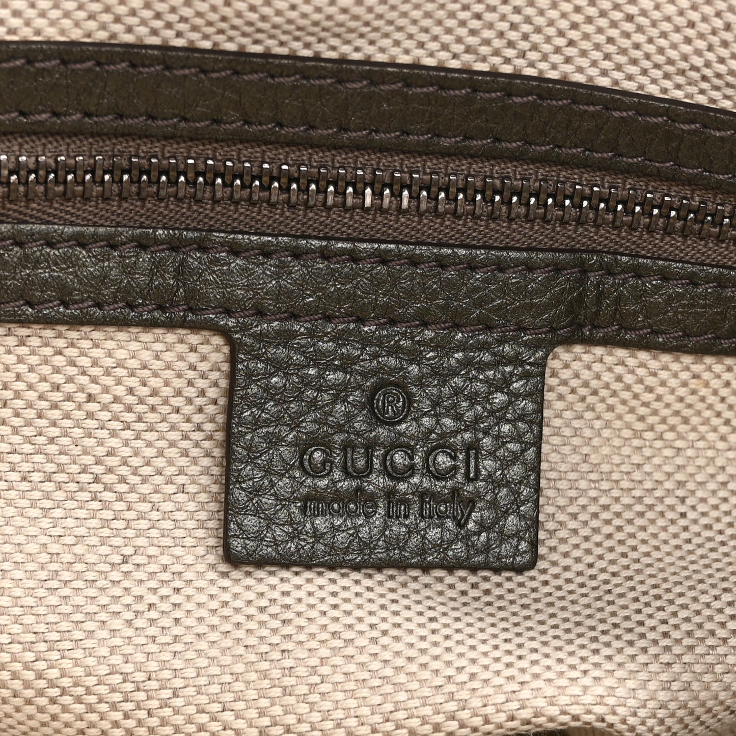 Metallic Cellarius Calfskin Small Soho Top Handle Satchel Sasso