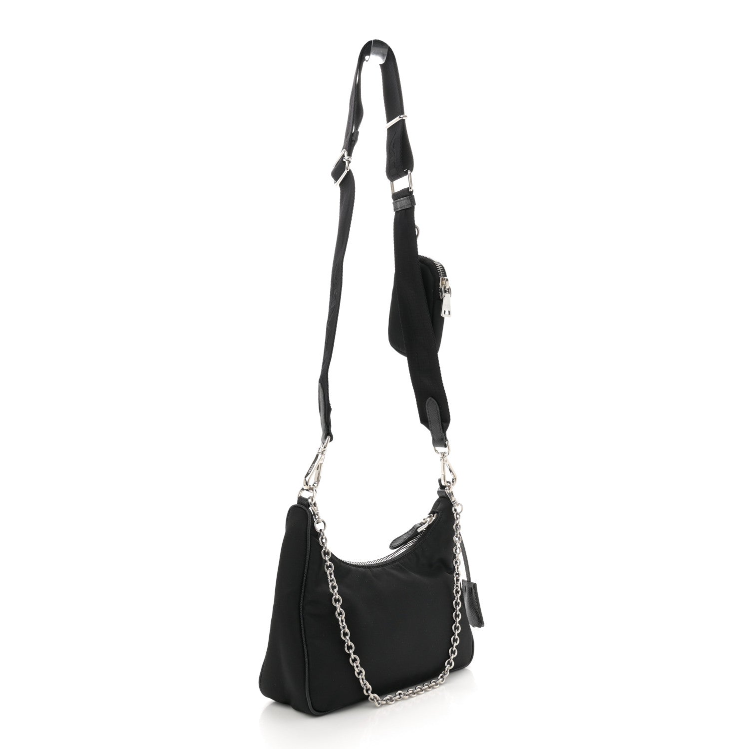 Prada Nylon Lunar New Year Re-Edition 2005 Shoulder Bag Black 3 of 10