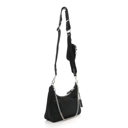 Prada Nylon Lunar New Year Re-Edition 2005 Shoulder Bag Black 3 of 10
