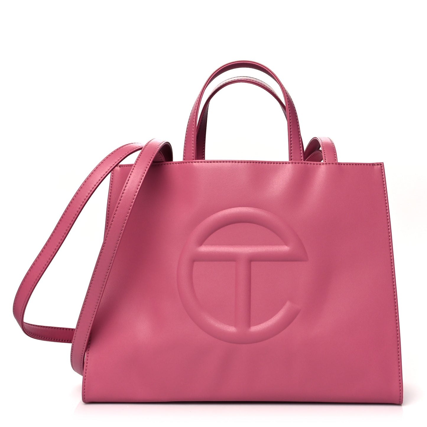 Vegan Leather Medium Shopping Bag Corned Beef