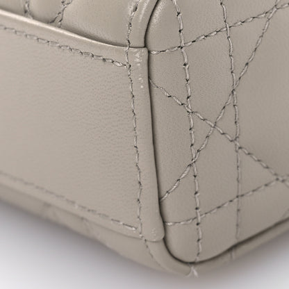Christian Dior Lambskin Cannage Medium Lady D-Joy Sable 10 of 11