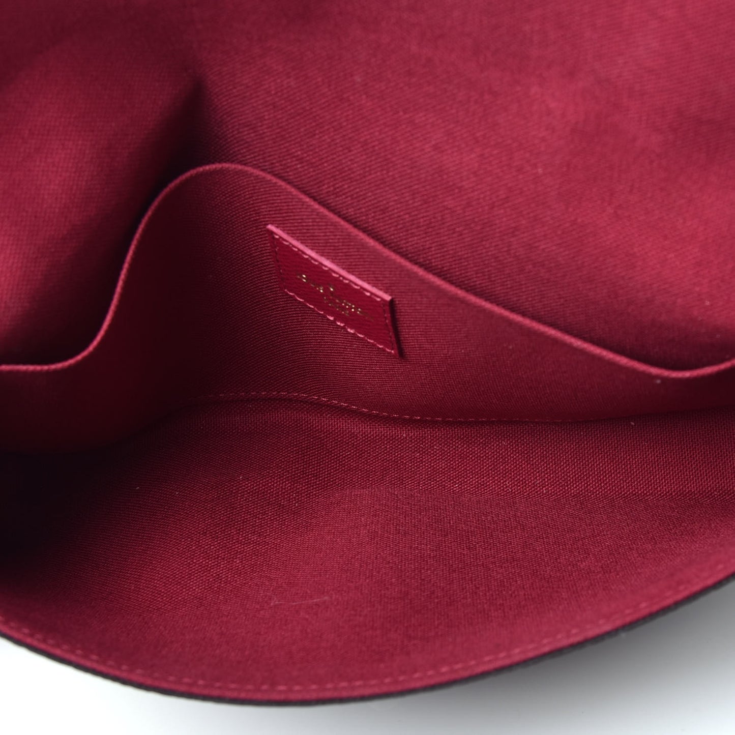 Monogram Pochette Felicie Chain Wallet Fuchsia