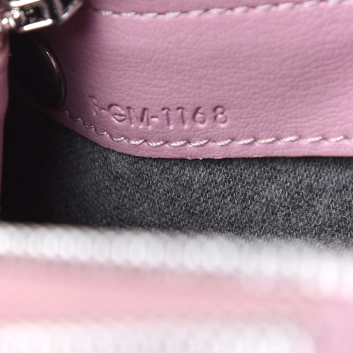Goatskin Large Trio Crossbody Bag Antique Rose