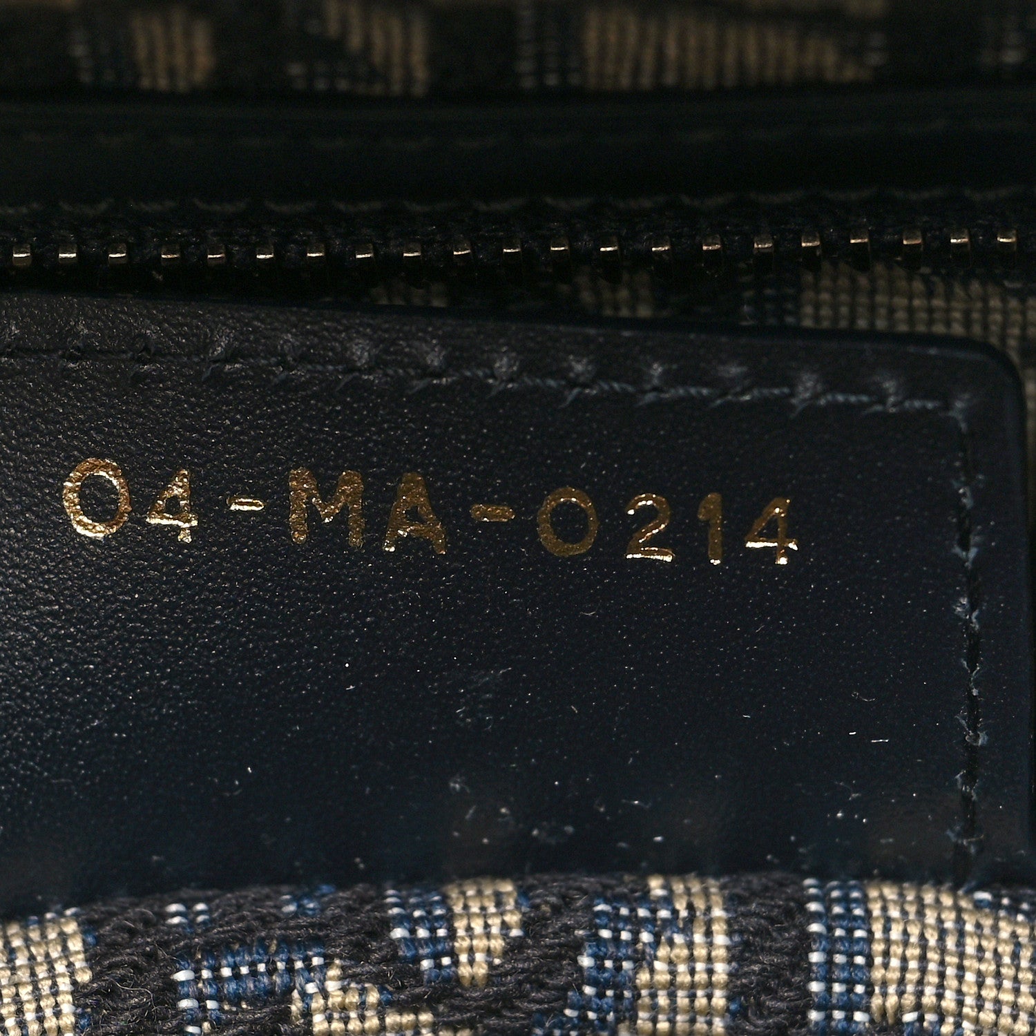 Christian Dior Wicker Oblique Basket Bag Blue 7 of 10