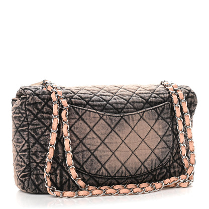 Chanel Denim Quilted Denimpression Flap Rose Clair 3 of 11