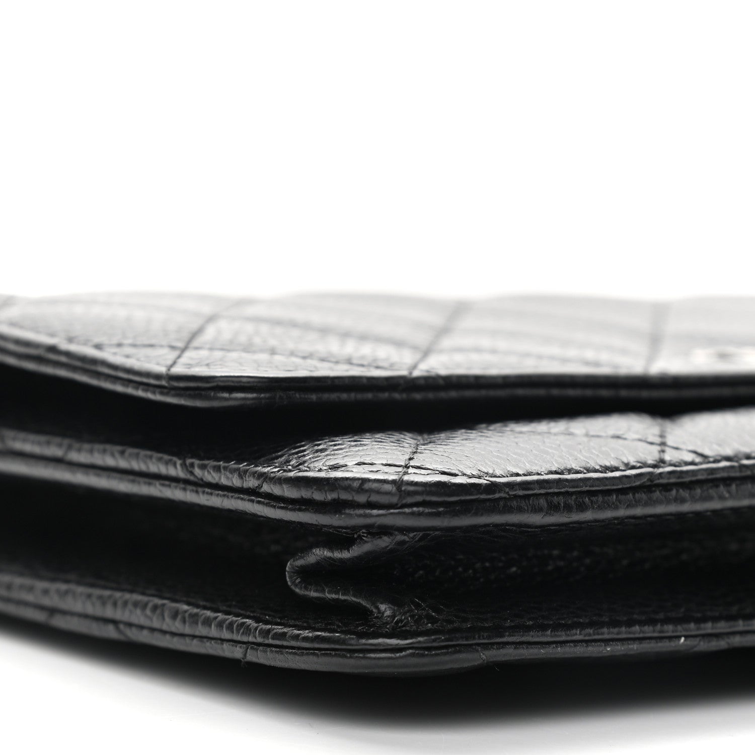 Chanel Caviar Quilted Wallet On Chain WOC Black 10 of 13