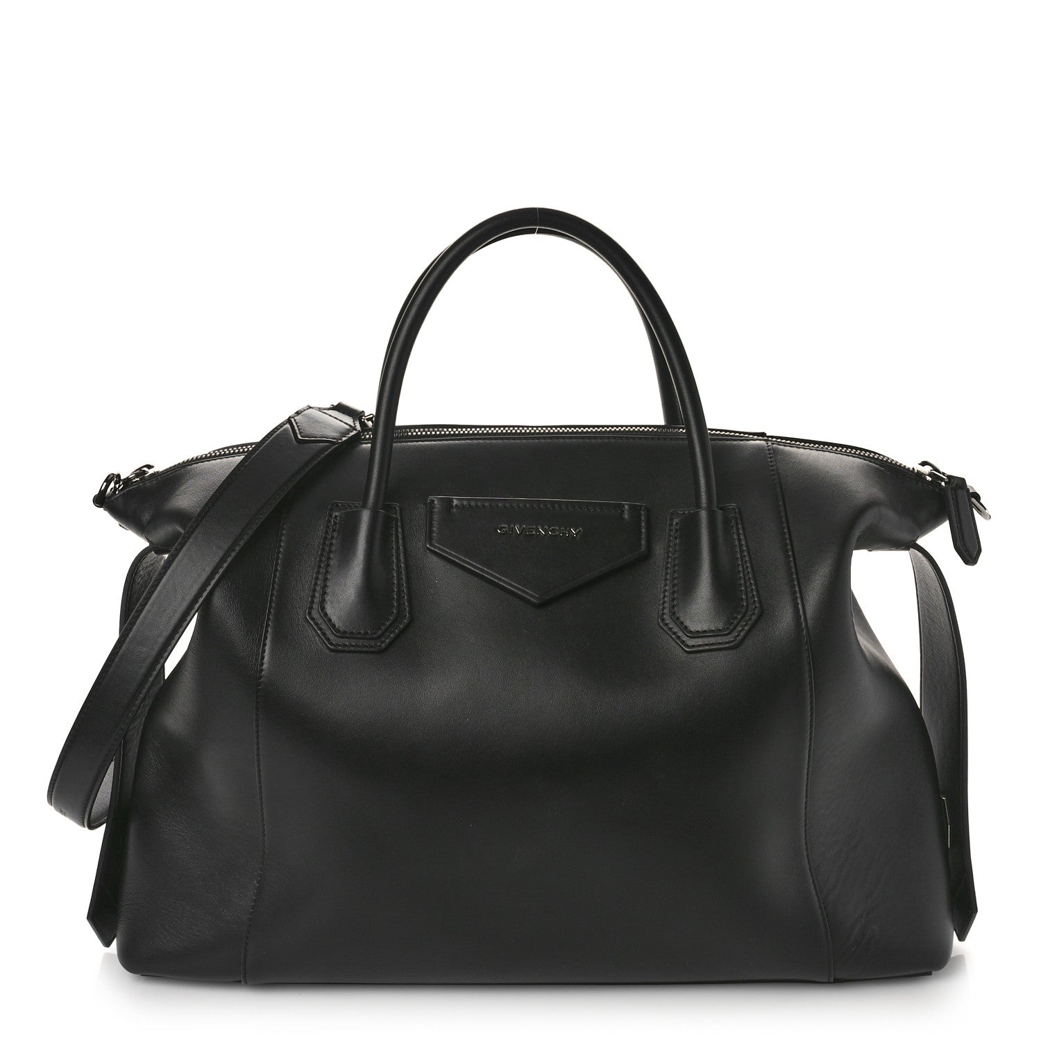 Givenchy Smooth Calfskin Medium Soft Antigona Black 1 of 8