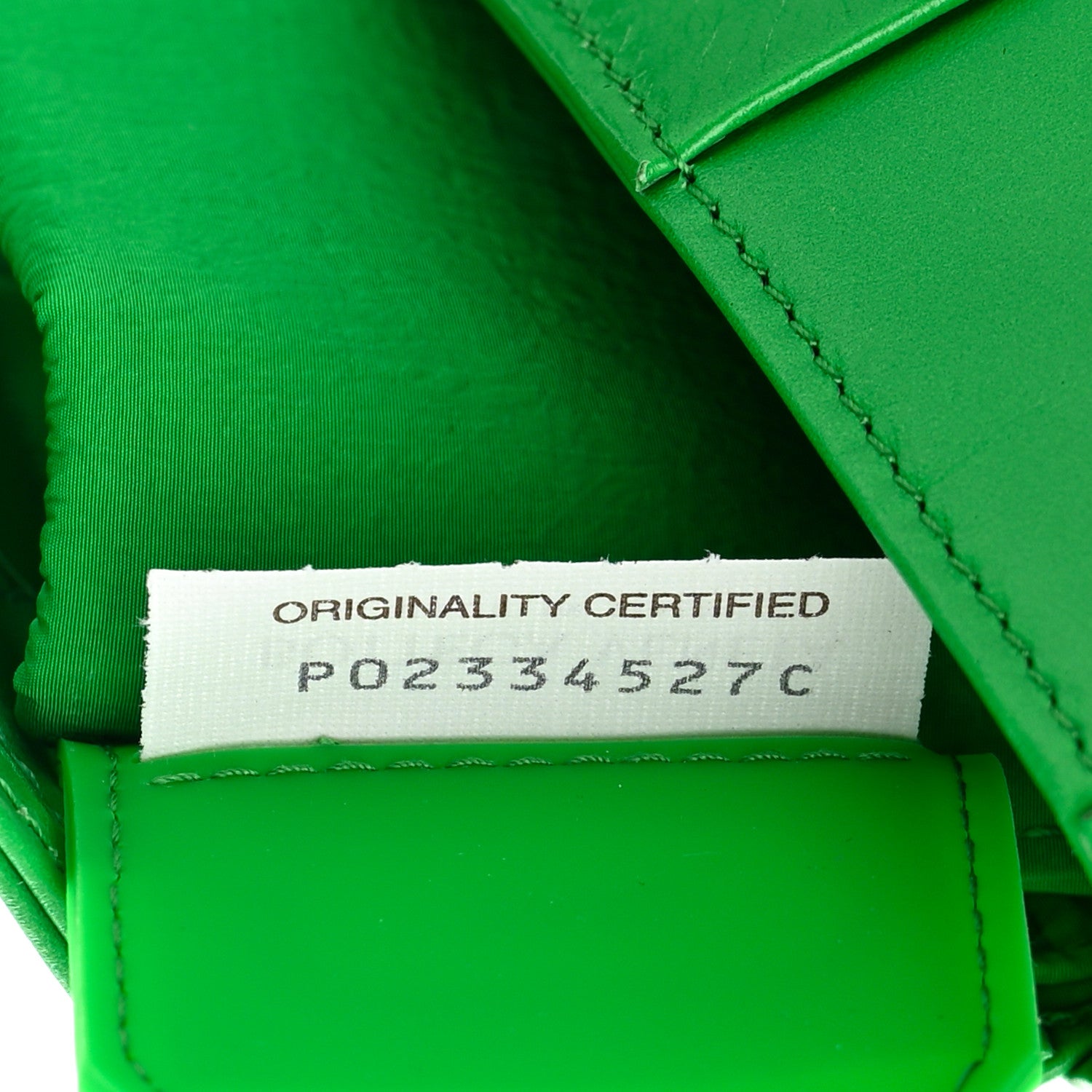 Bottega Veneta Paper Calfskin Intreccio Cassette Belt Bag Parakeet 7 of 13
