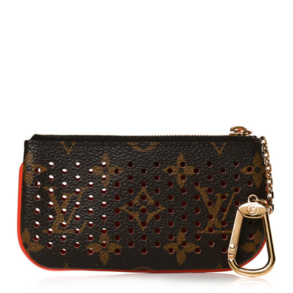 Louis Vuitton Monogram Perforated Key Pouch Orange 10 of 10