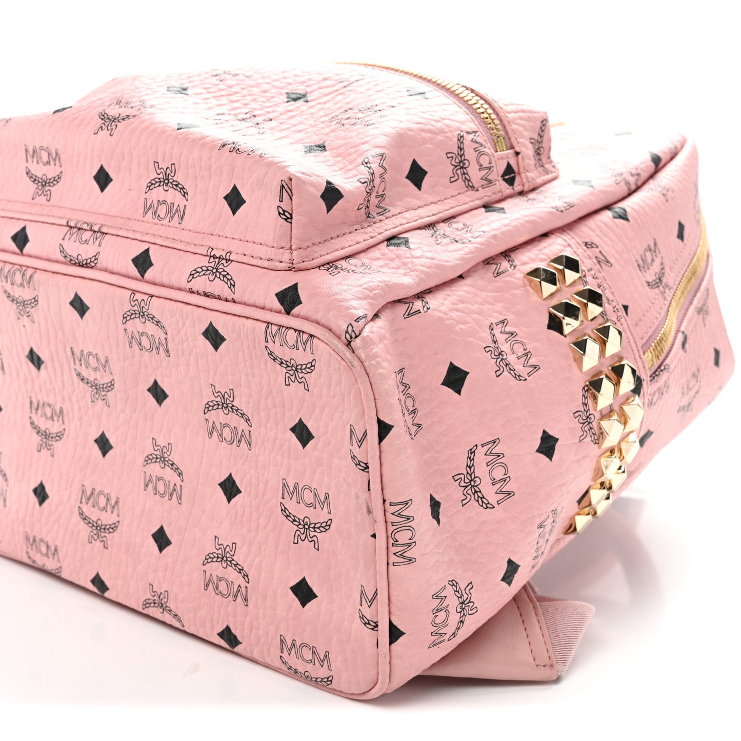 Visetos Small Side Stud Stark Backpack Soft Pink