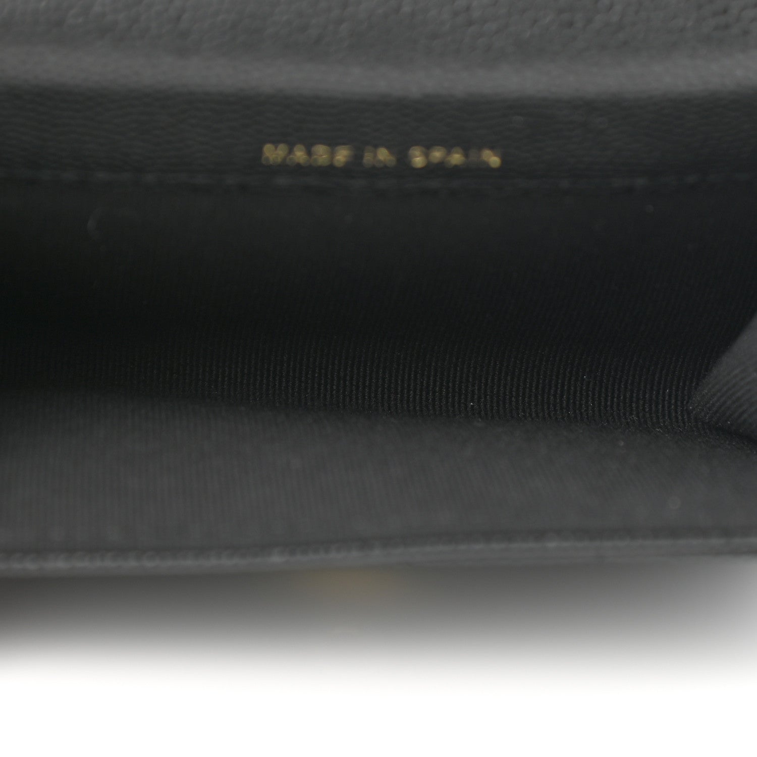 Chanel Caviar Quilted Enamel Coco Casino Flap Card Holder Wallet Black 5 of 9