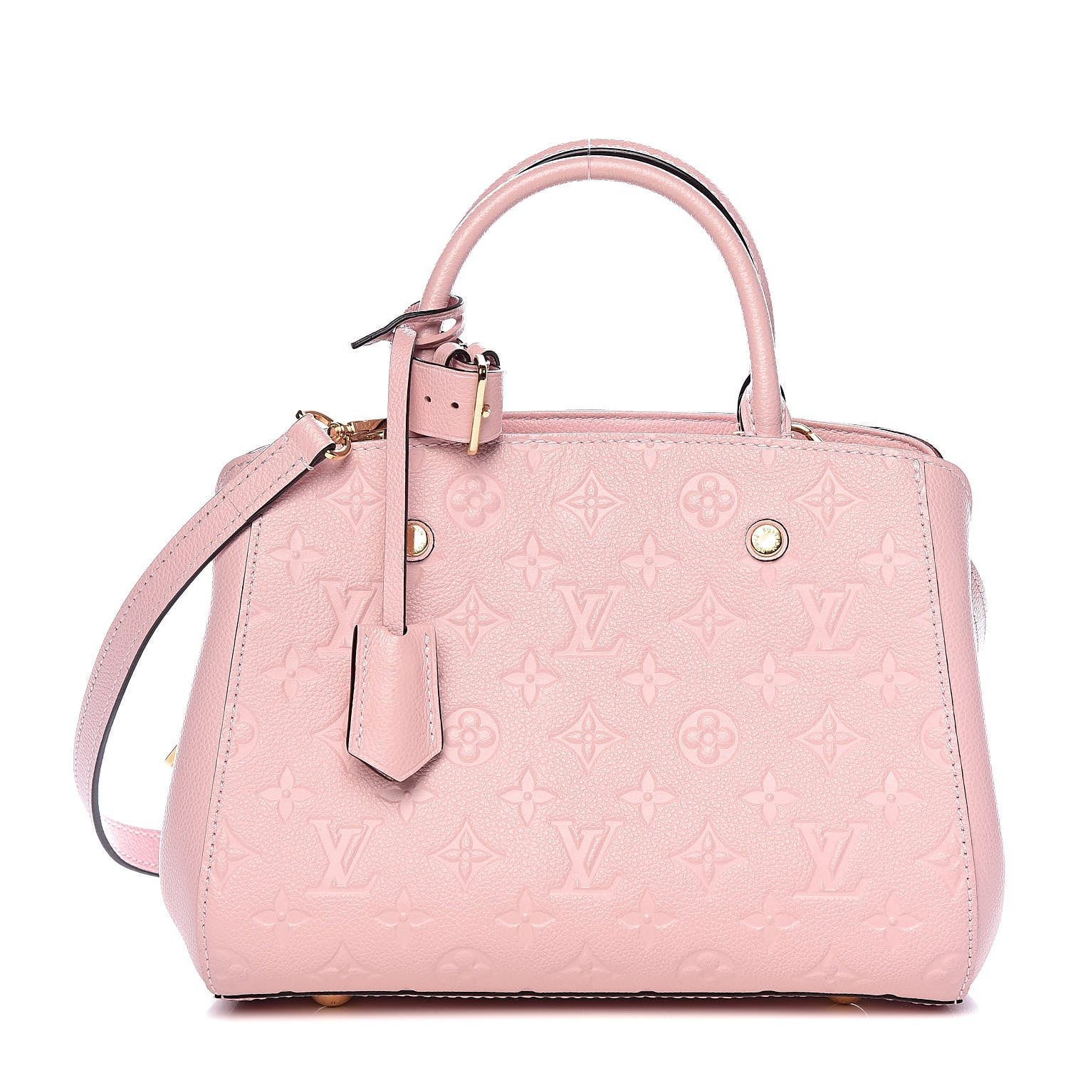 Louis Vuitton Empreinte Montaigne BB Rose Ballerine 1 of 10