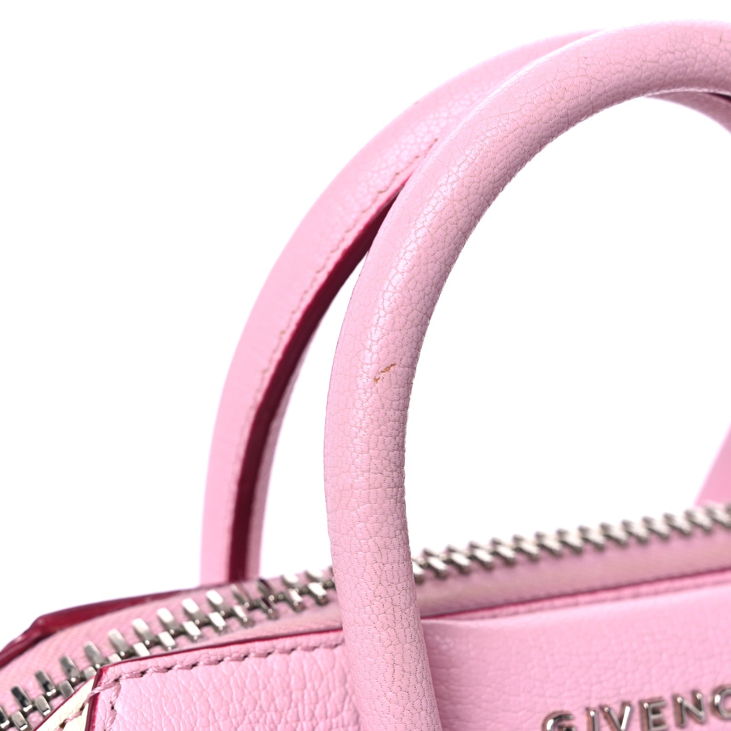 Givenchy Sugar Goatskin Mini Tri-Color Antigona Bright Pink White Fuchsia 16 of 16