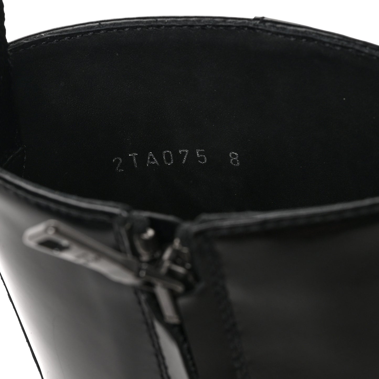 Spazzolato Sfumato Mens Square Toe Ankle Boots 8 Black Argento
