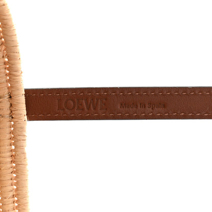 Loewe Raffia Small Square Basket Tote Bag Natural Tan 6 of 9