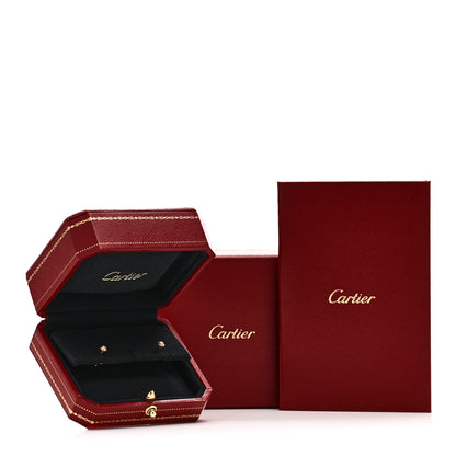 Cartier 18K Yellow Gold Diamond XS D'Amour Earrings 5 of 5
