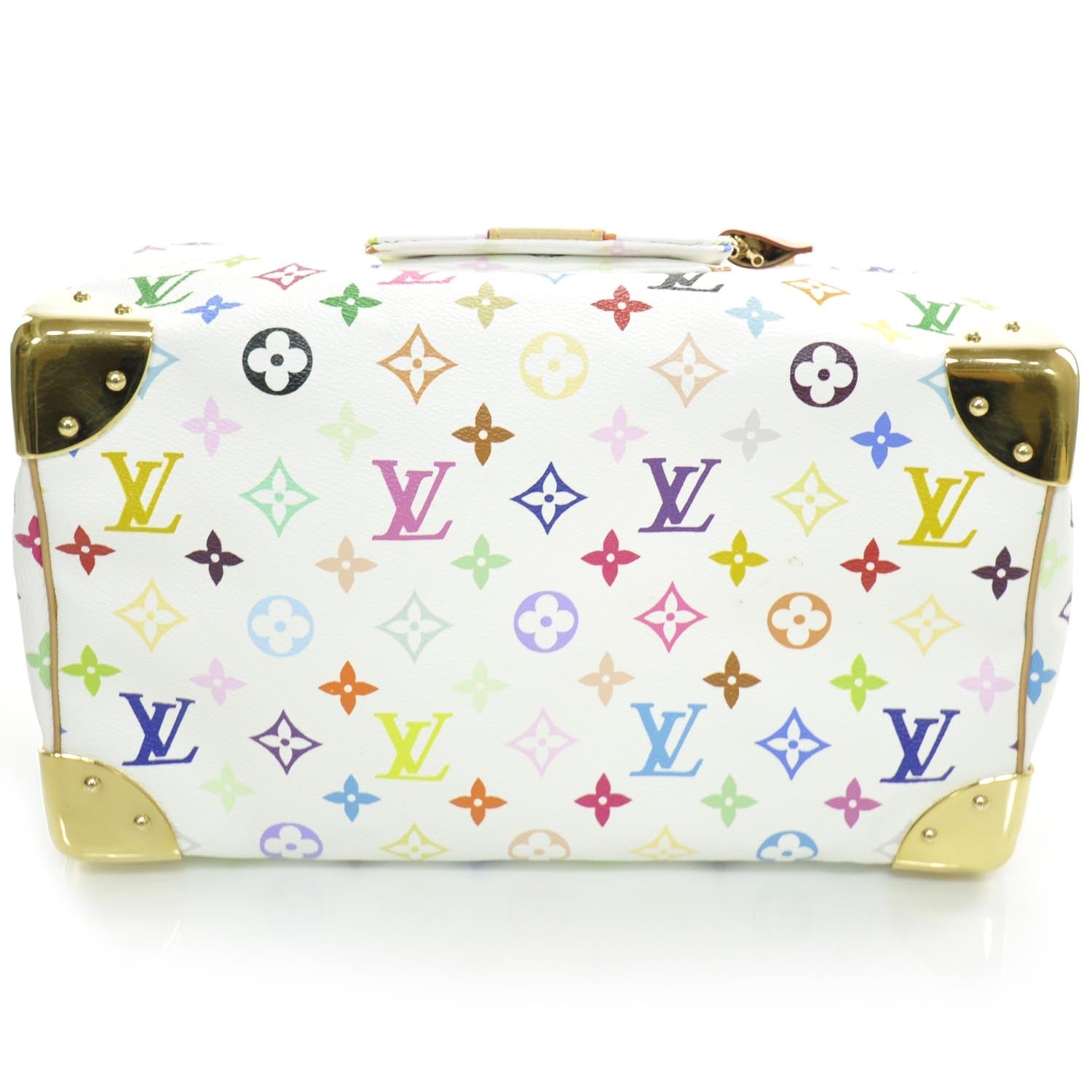 Louis Vuitton Monogram Multicolor Speedy 30 White 4 of 8