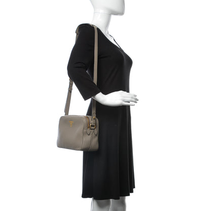 Prada Vitello Phenix Camera Bag Argilla 2 of 8