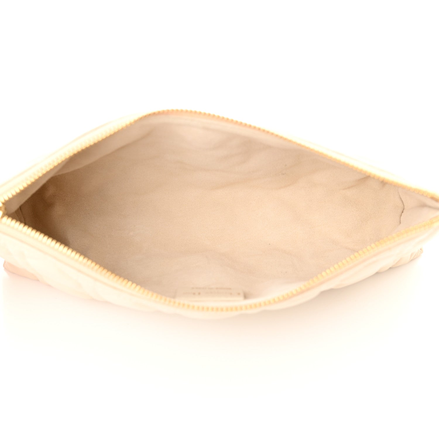 Christian Dior New Line Lambskin Cannage Dior Club Bag Dusty Ivory 5 of 10