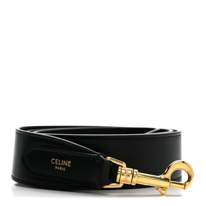 Celine Smooth Calfskin Strap Black 1 of 5