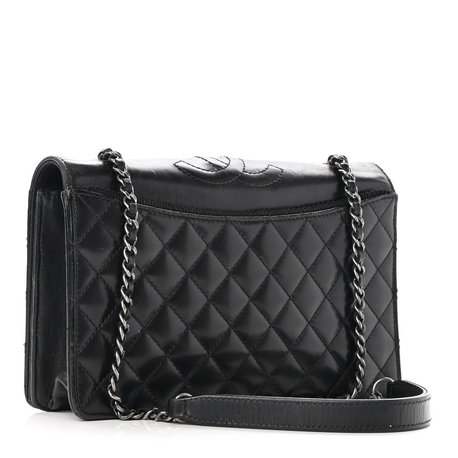 Chanel Calfskin Quilted Small Ballerine Flap Black 3 of 10