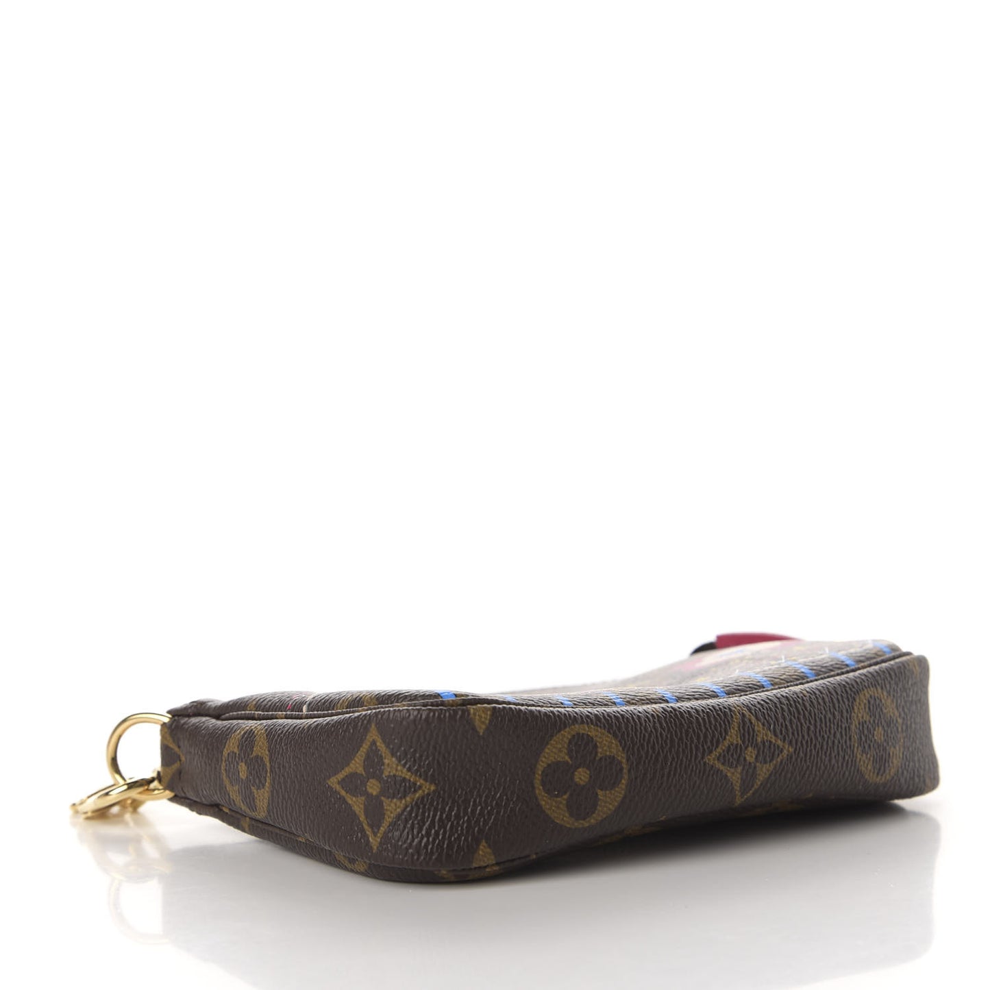Monogram 2020 Christmas Animation Roller Coaster Mini Pochette Accessories Pivoine
