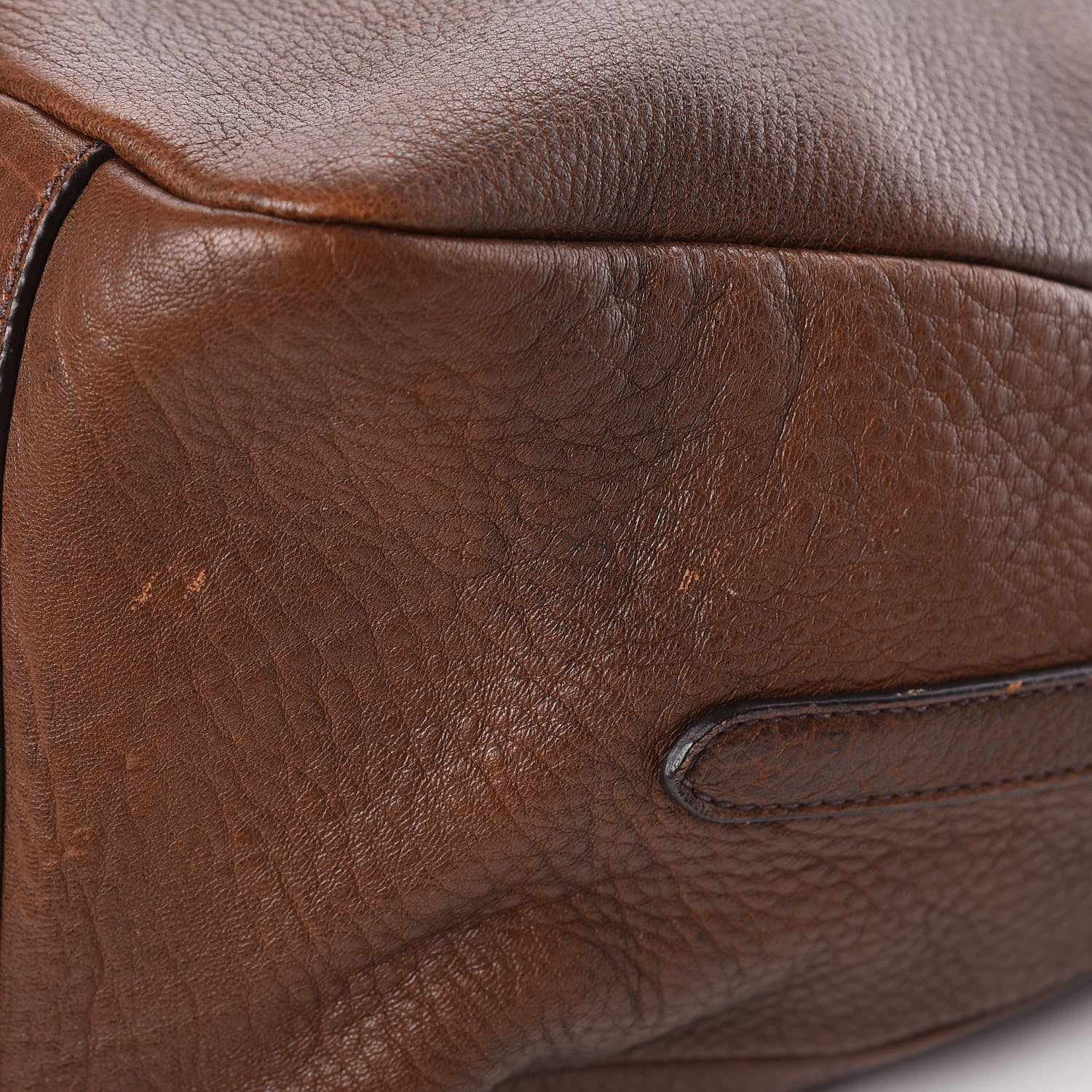 Prada Deerskin Tote Bruciato 9 of 12