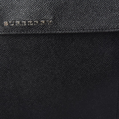 Burberry Calfskin Messenger Bag Black 8 of 10