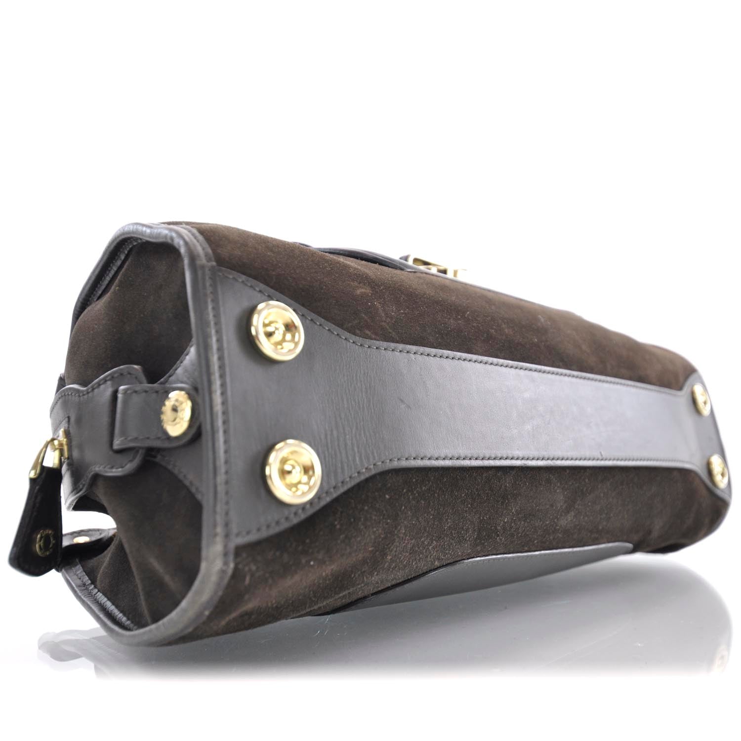 Jimmy Choo Suede Tahula Brown 6 of 8