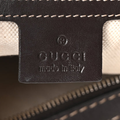 Gucci Monogram Medium Lovely Heart Hobo Brown 6 of 10