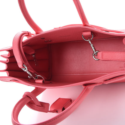 Saint Laurent Grained Calfskin Baby Sac De Jour Rose Clair 6 of 14