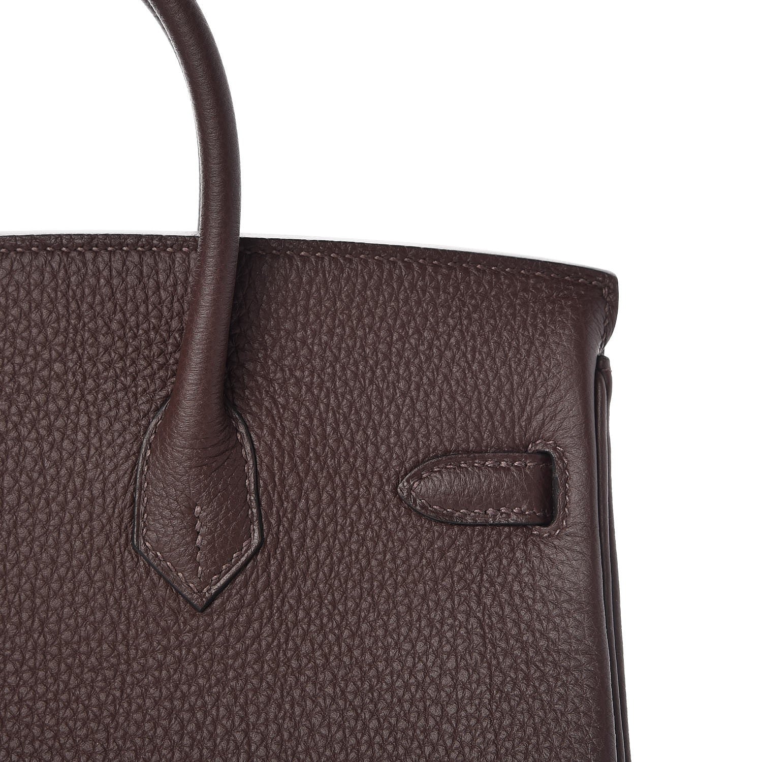 Hermes Togo Birkin 25 Chocolate 28 of 34