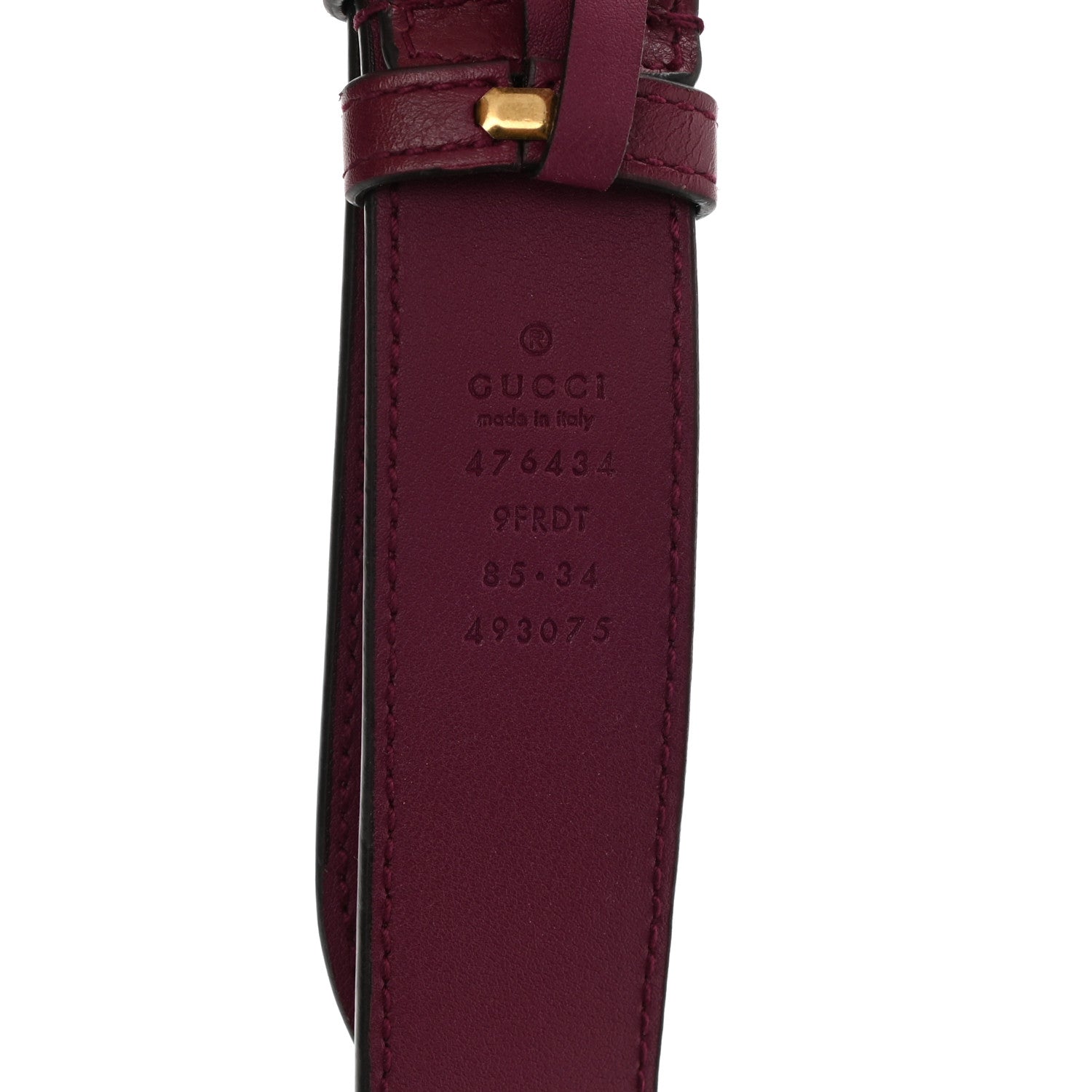 Gucci Velvet Matelasse GG Marmont Belt Bag 85 34 Fuchsia Violet Cyclamen 5 of 9