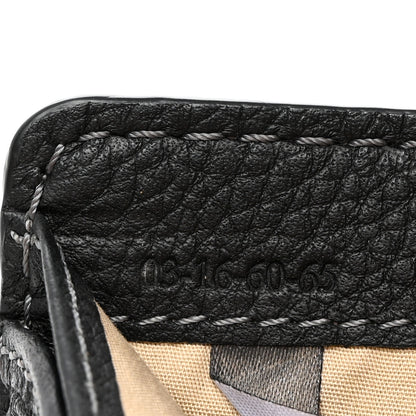 Chloe Grained Calfskin Marcie Square Wallet Black 11 of 12