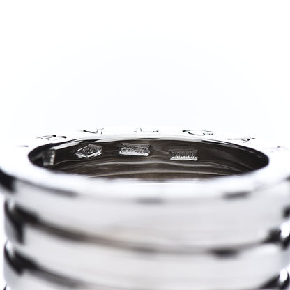 Bulgari 18K White Gold B.Zero1 Five-Band Ring 46 3.75 7 of 7