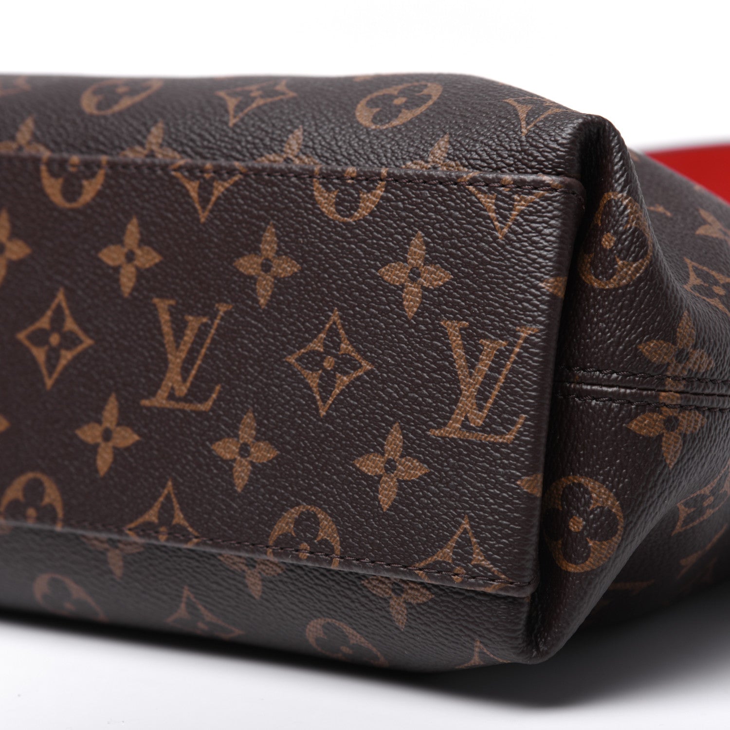 Louis Vuitton Monogram Tuileries Besace Caramel Rouge 7 of 21