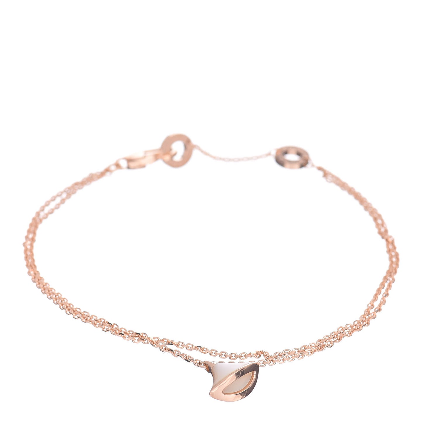 18K Rose Gold Mother of Pearl Divas' Dream Bracelet SM