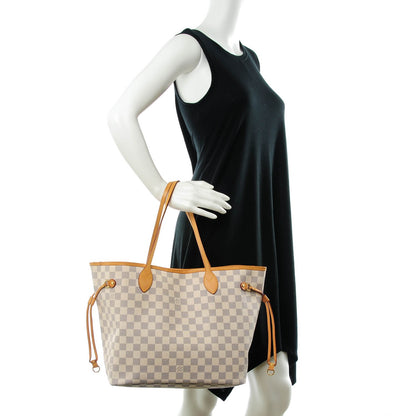 Louis Vuitton Damier Azur Neverfull MM 2 of 8