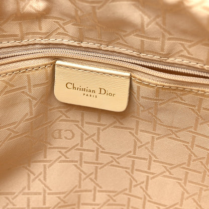 Christian Dior Nylon Cannage Large Lady Dior Tan 6 of 10