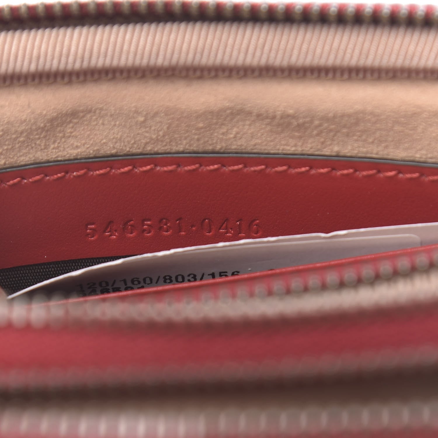 Gucci Calfskin Matelasse Mini GG Marmont Chain Crossbody Bag Hibiscus Red 9 of 12