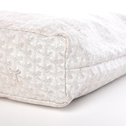 Goyard Goyardine Fidji Zip Hobo White 16 of 21