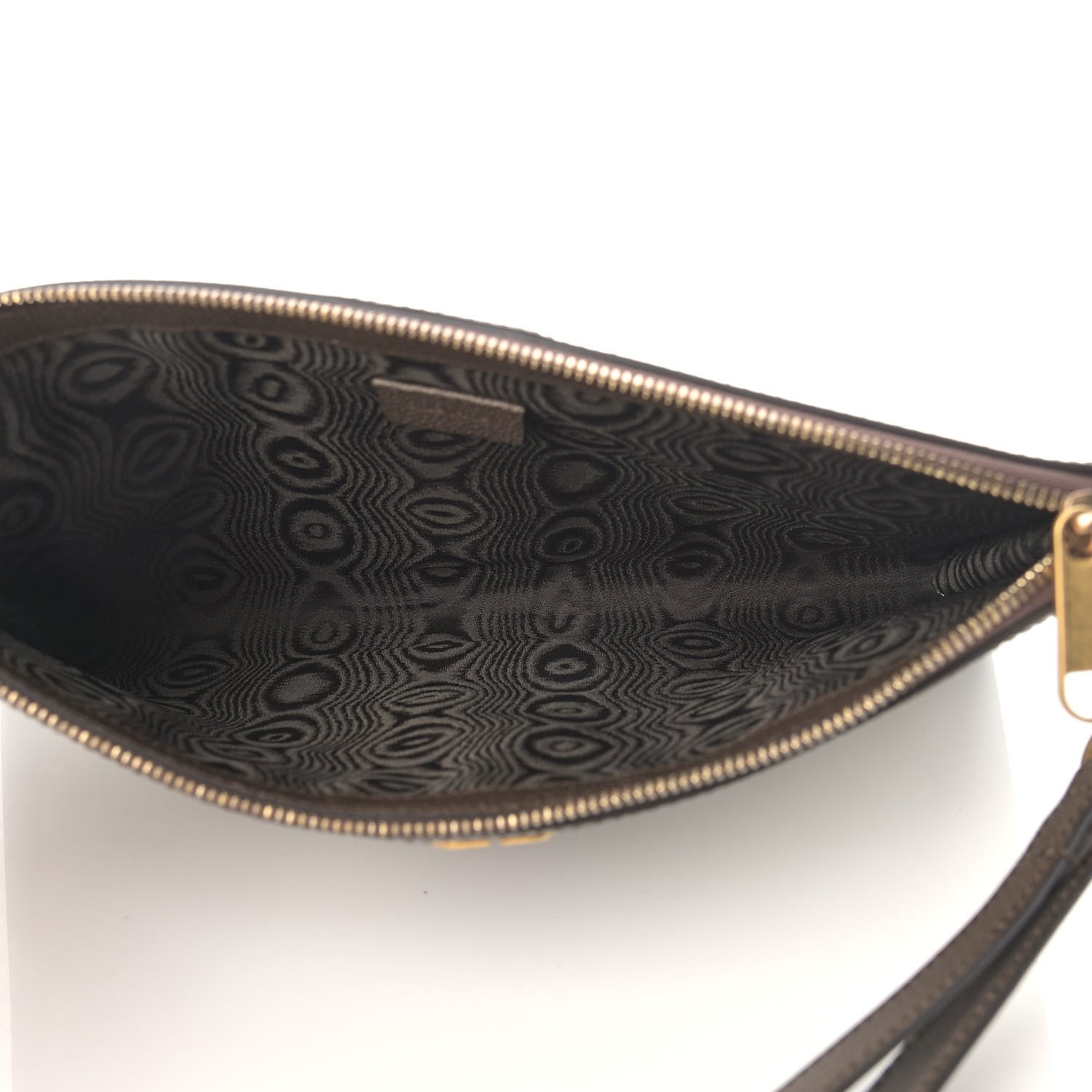 Gucci X BALENCIAGA BB Supreme Monogram Web Ophidia Wristlet Beige New Acero 5 of 7